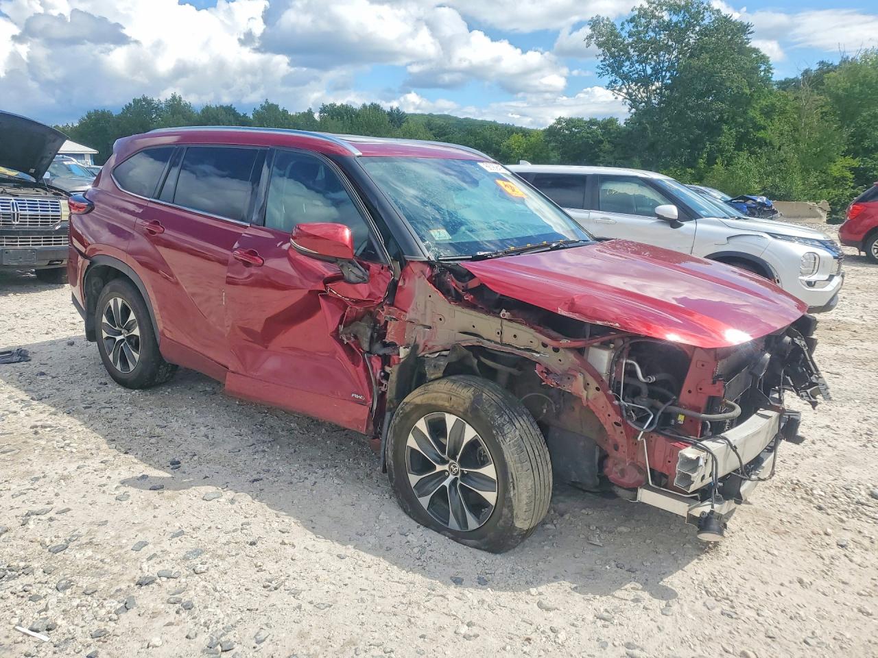 2021 TOYOTA HIGHLANDER HYBRID XLE — снимка 4