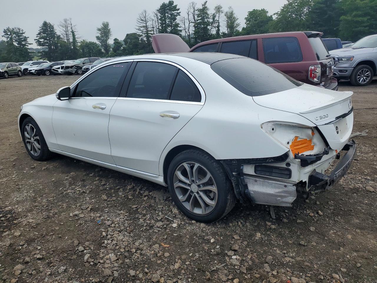 2016 MERCEDES-BENZ C 300 4MATIC — снимка 2