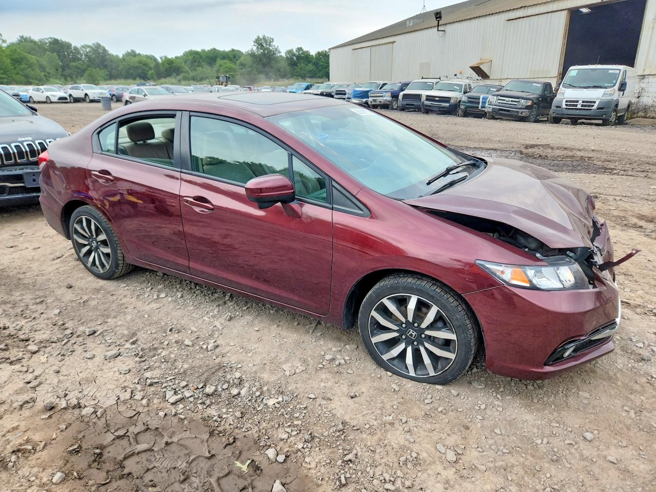 2015 HONDA CIVIC EXL — снимка 4