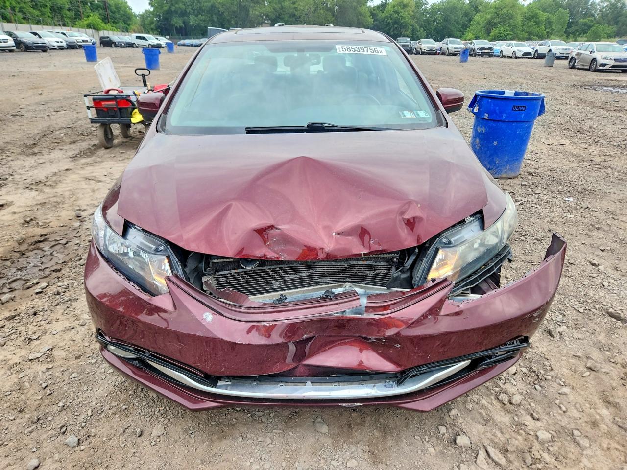 2015 HONDA CIVIC EXL — снимка 5