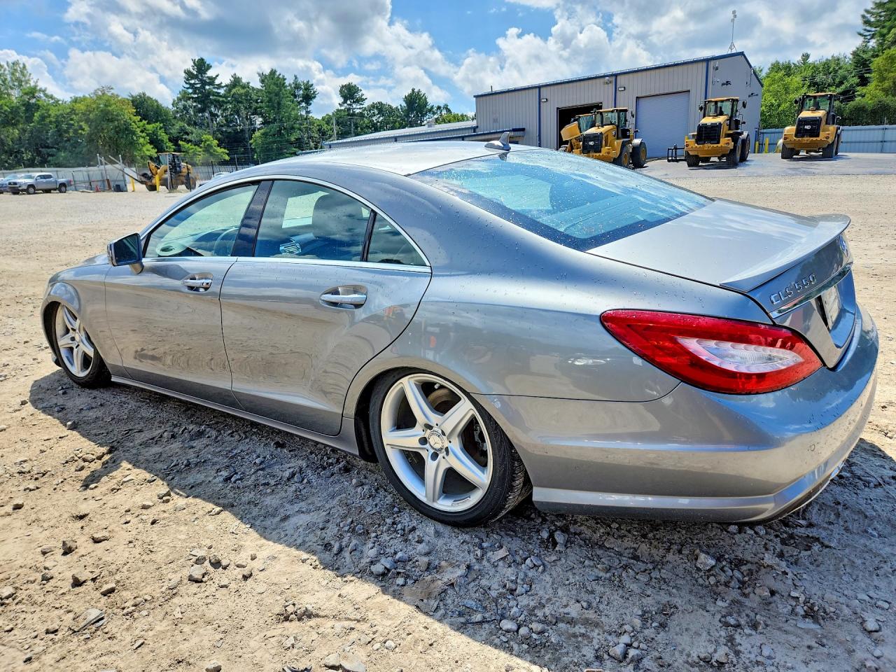 2013 MERCEDES-BENZ CLS 550 4MATIC — снимка 2
