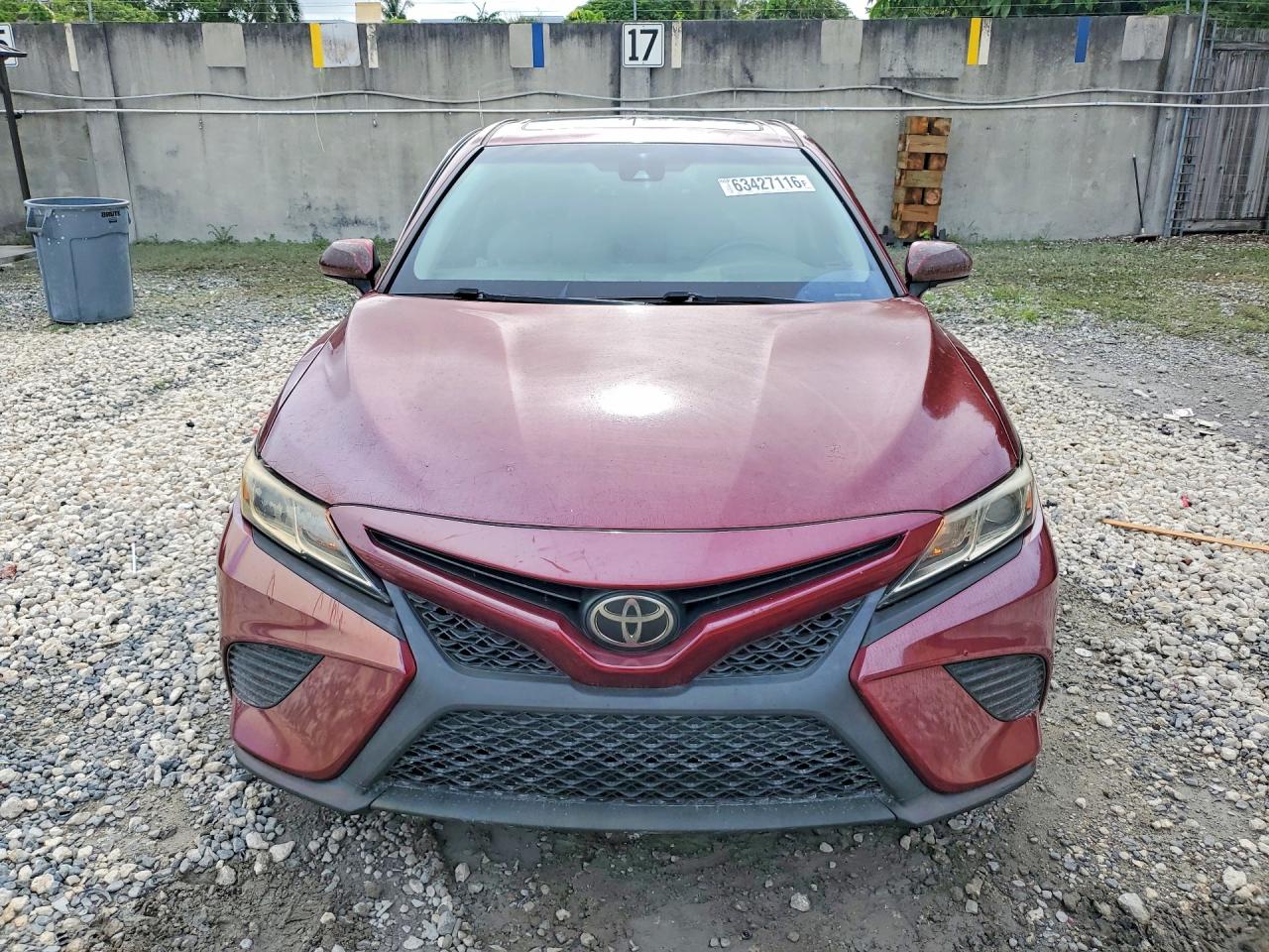 2018 TOYOTA CAMRY SE — снимка 5
