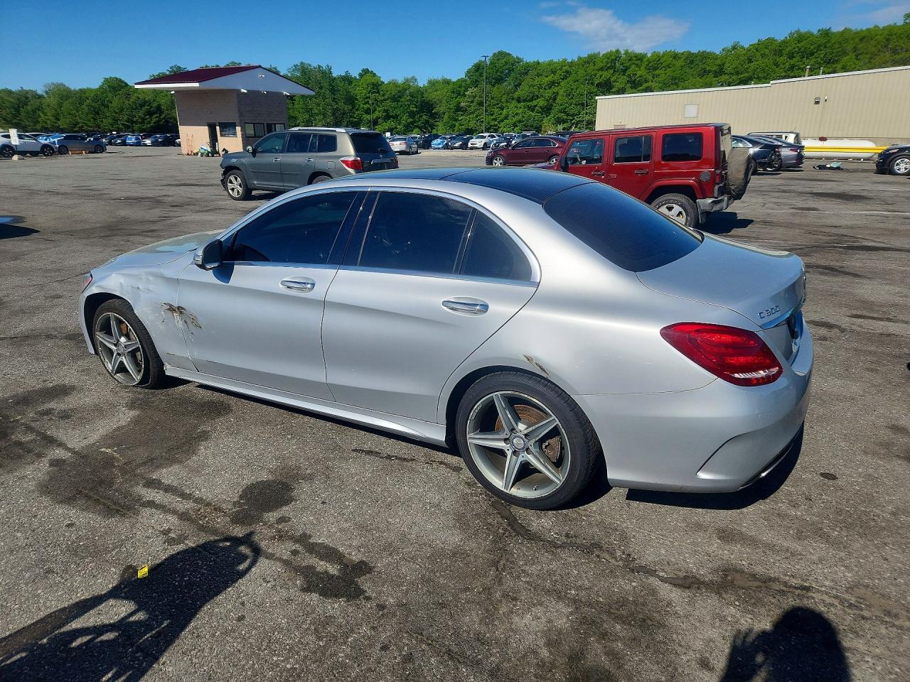 2015 MERCEDES-BENZ C 300 4MATIC — снимка 2