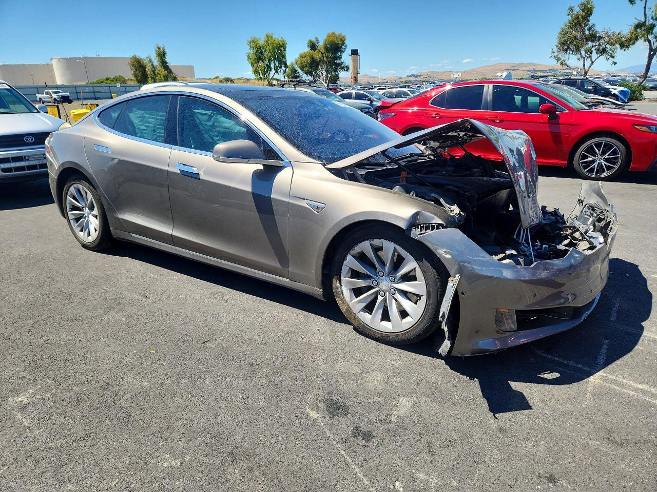 2016 TESLA MODEL S — снимка 4