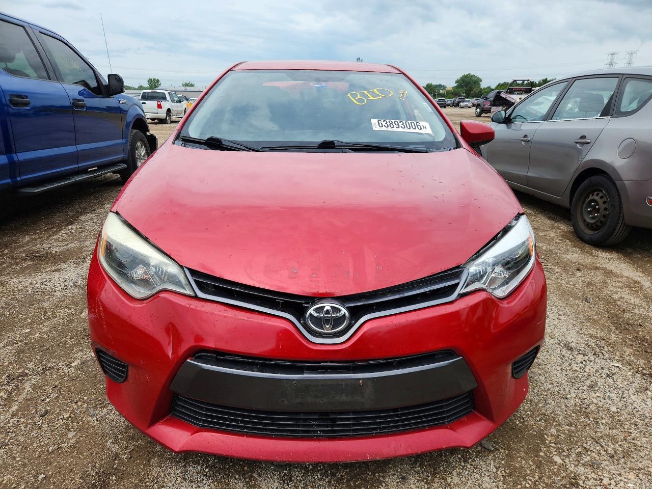 2015 TOYOTA COROLLA LE — снимка 5