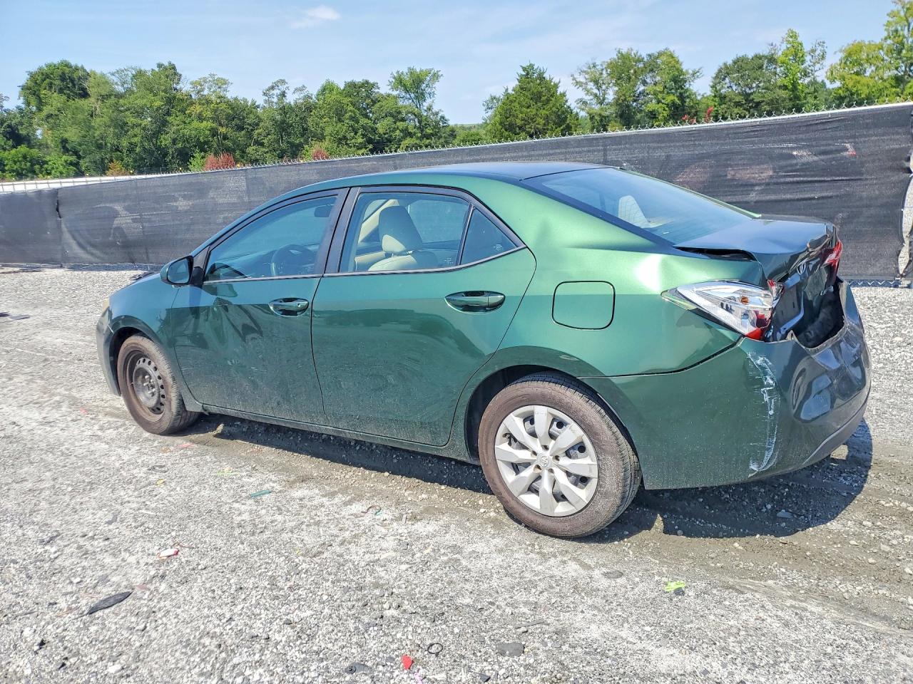 2015 TOYOTA COROLLA LE — снимка 2