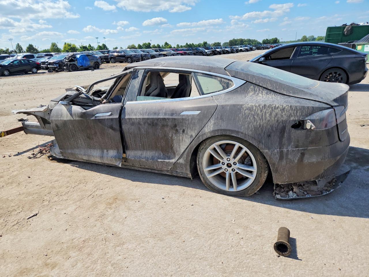 2014 TESLA MODEL S — снимка 2