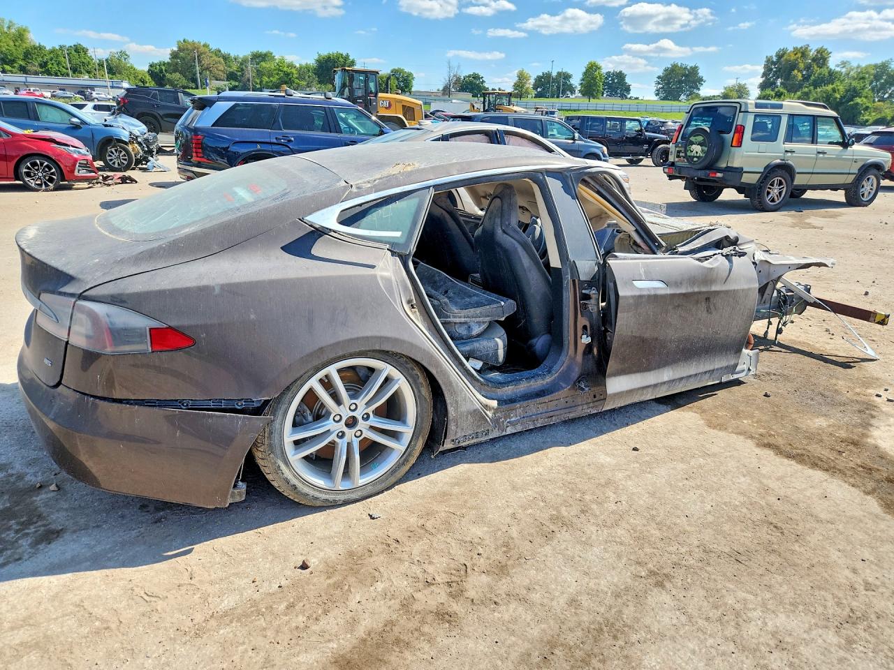 2014 TESLA MODEL S — снимка 3