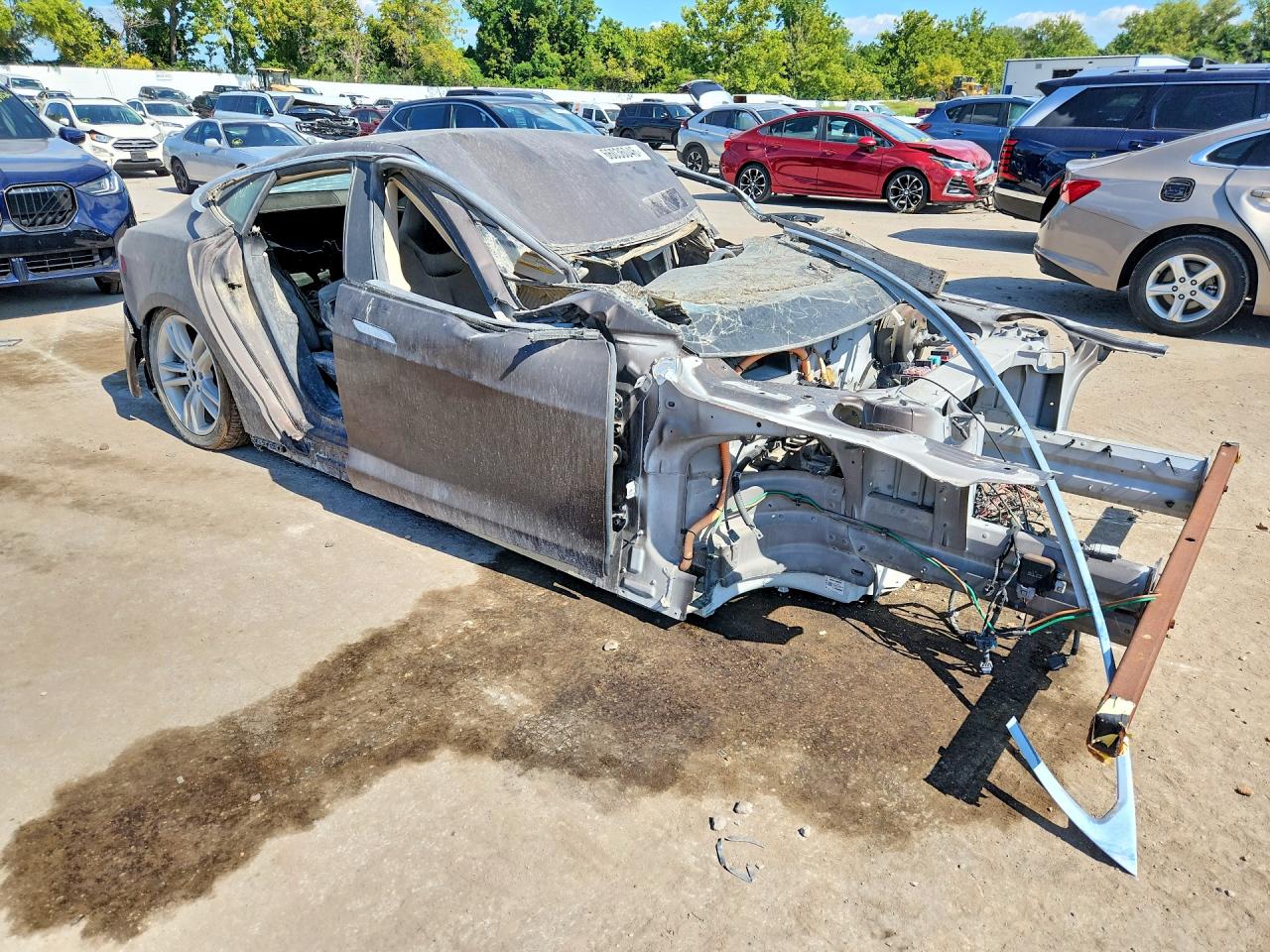 2014 TESLA MODEL S — снимка 4