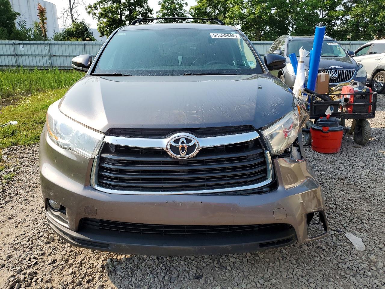 2016 TOYOTA HIGHLANDER LE PLUS — снимка 5