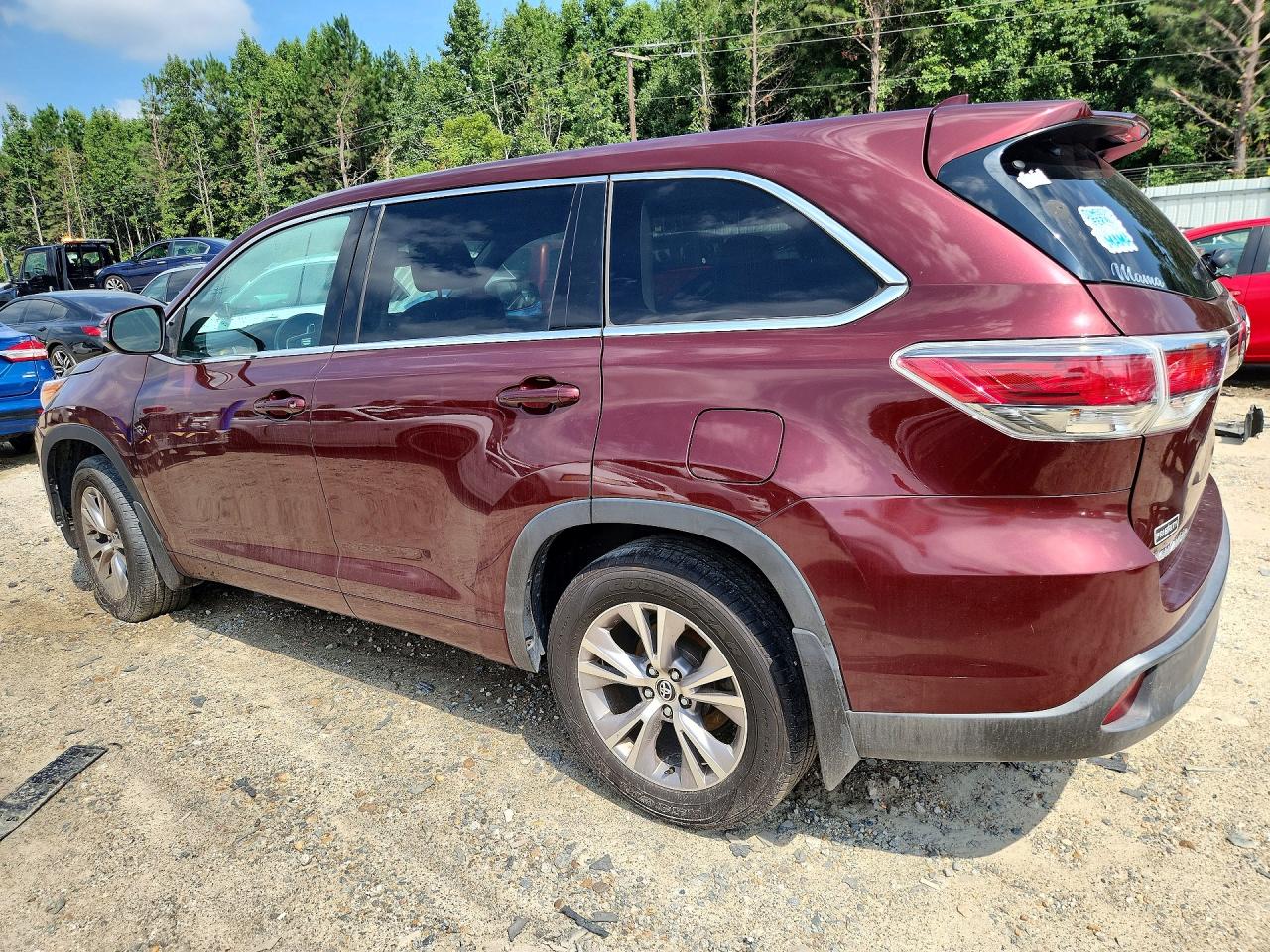 2016 TOYOTA HIGHLANDER LE PLUS — снимка 2