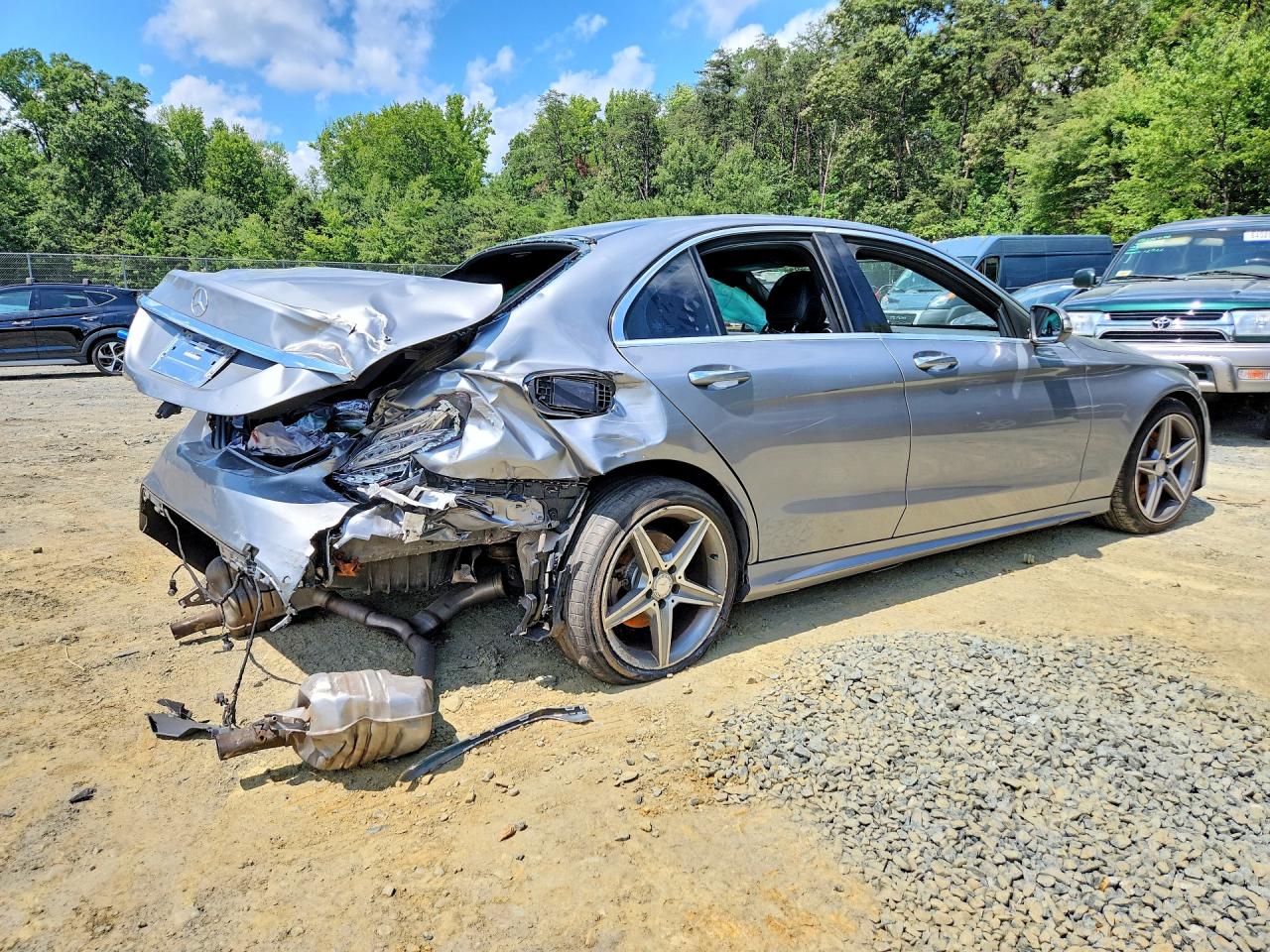 2015 MERCEDES-BENZ C 400 4MATIC — снимка 3