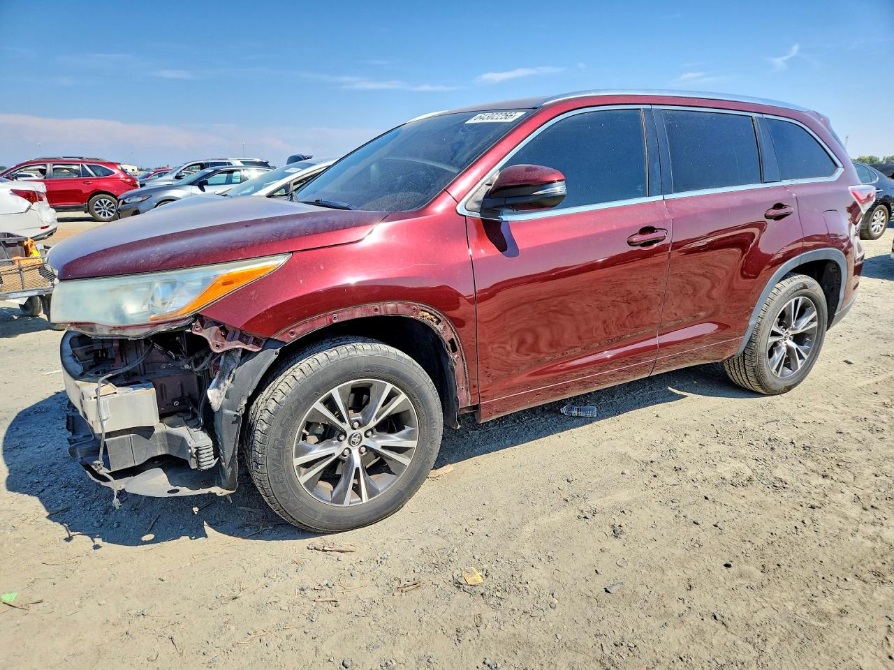 2016 TOYOTA HIGHLANDER XLE
