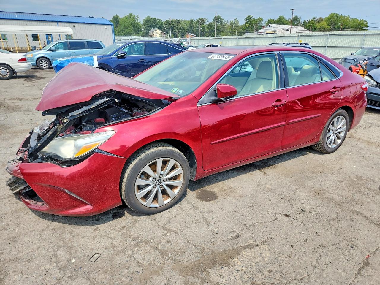 2017 TOYOTA CAMRY XLE