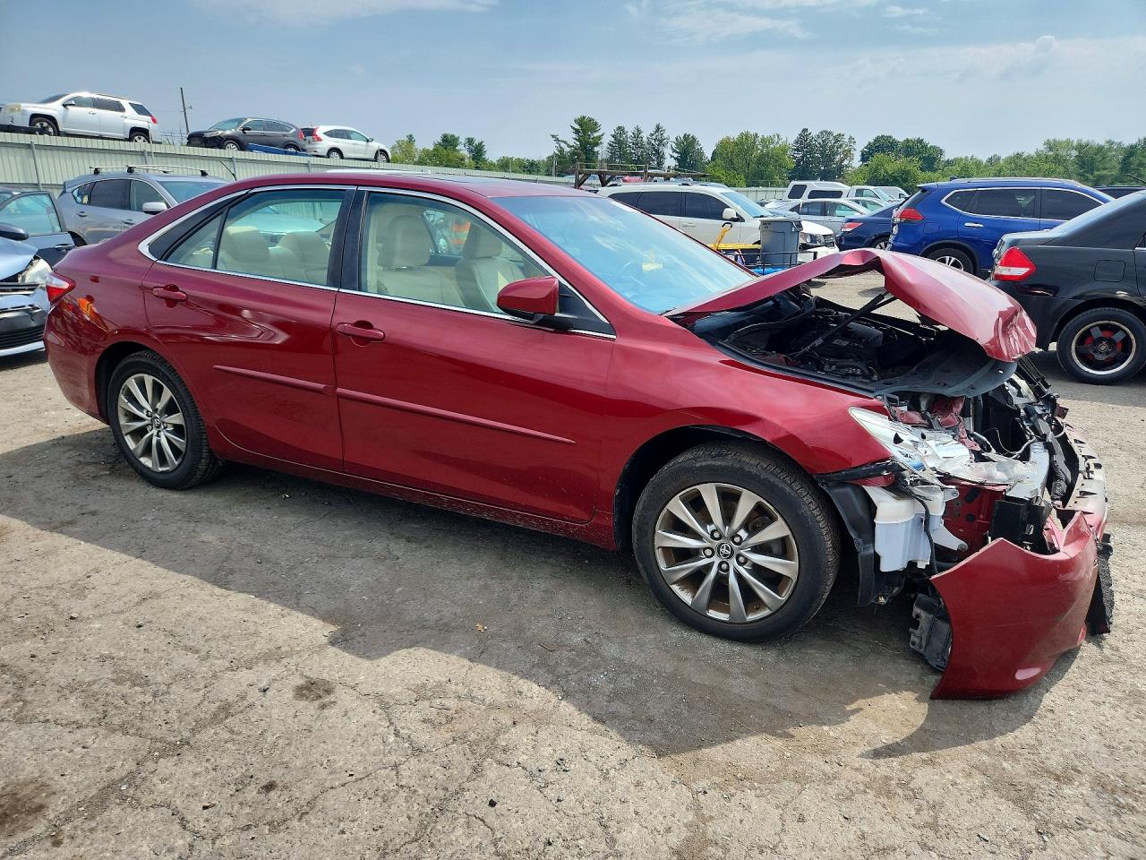 2017 TOYOTA CAMRY XLE — снимка 4