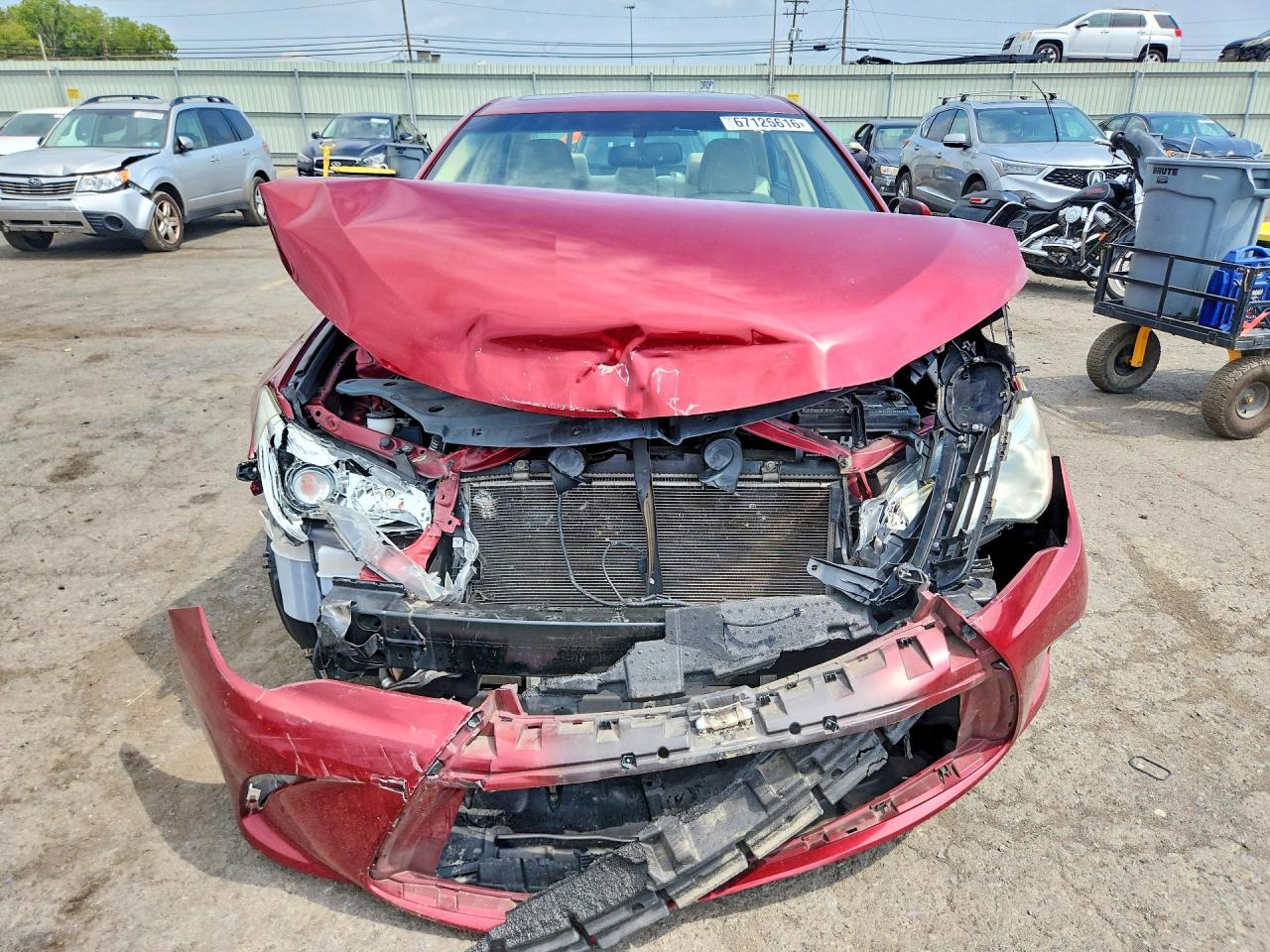 2017 TOYOTA CAMRY XLE — снимка 5