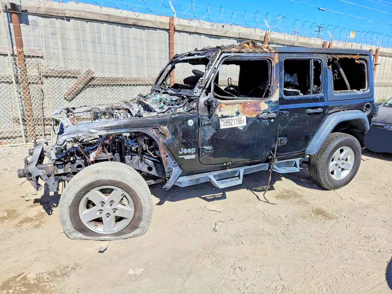 2019 JEEP WRANGLER UNLIMITED SPORT