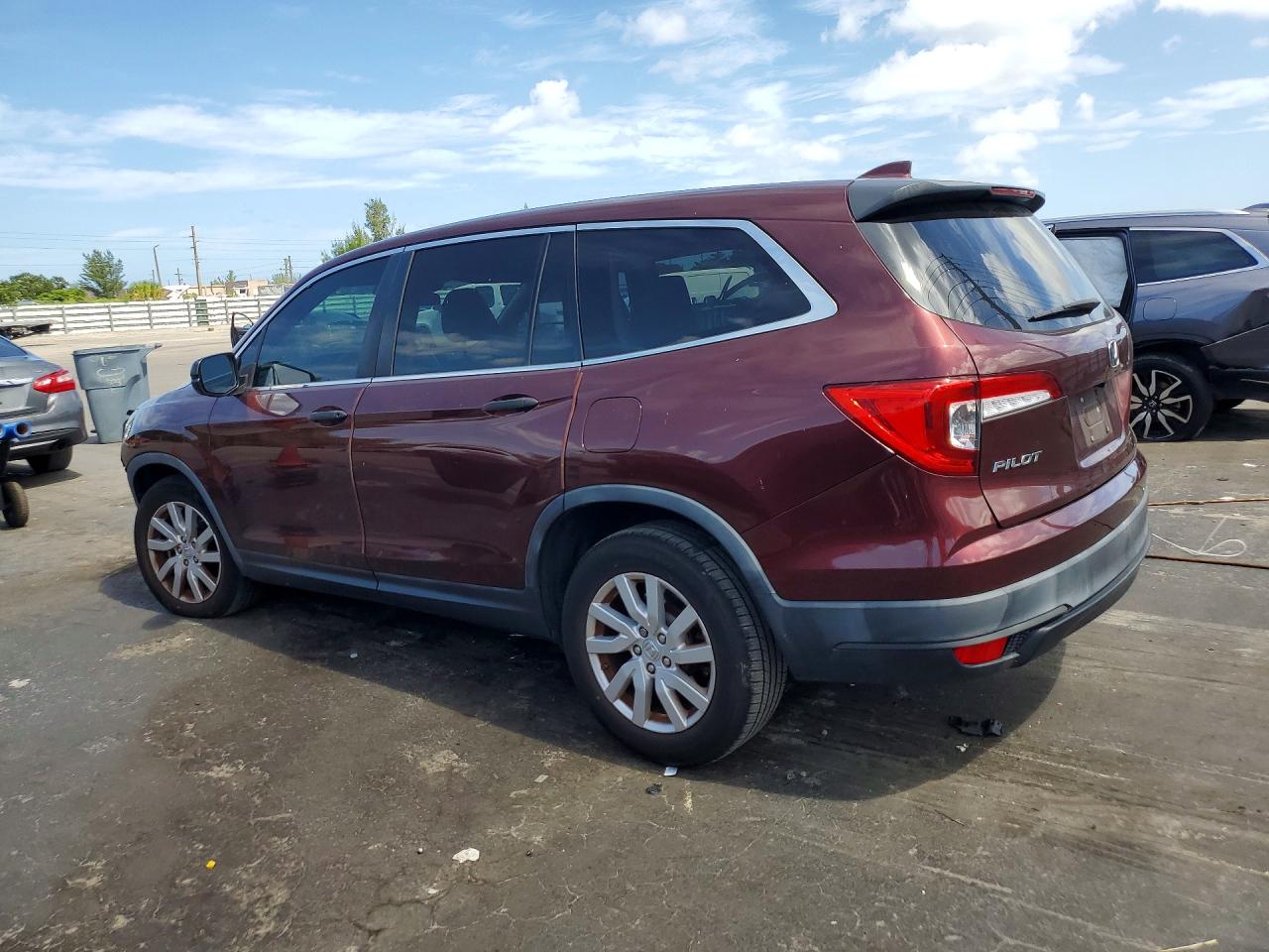 2019 HONDA PILOT LX — снимка 2