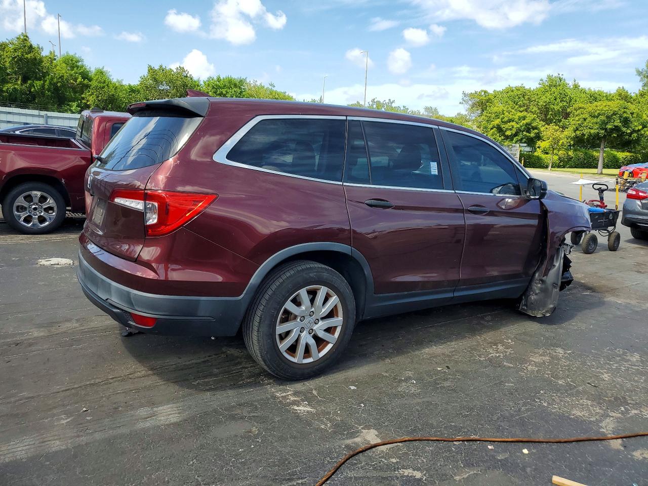 2019 HONDA PILOT LX — снимка 3