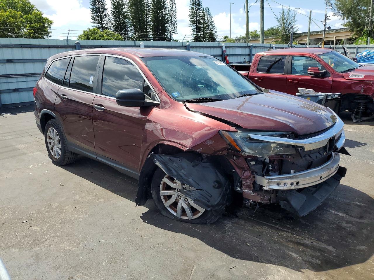2019 HONDA PILOT LX — снимка 4