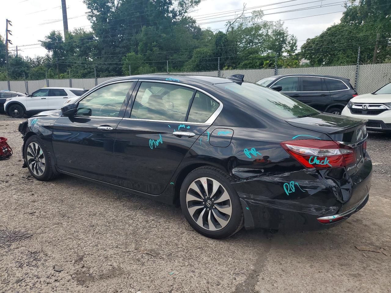 2017 HONDA ACCORD HYBRID EXL — снимка 2