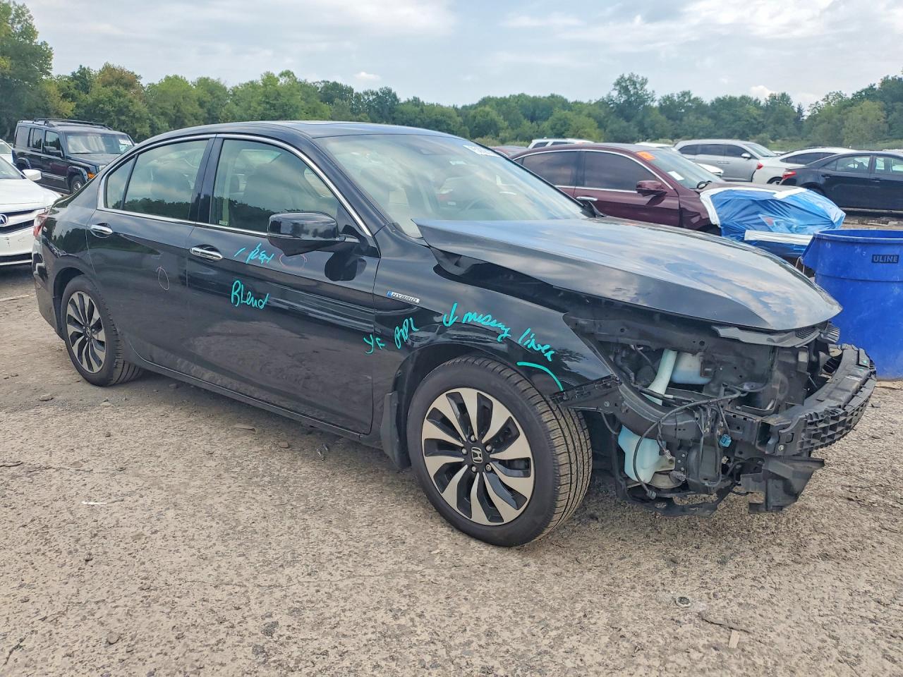 2017 HONDA ACCORD HYBRID EXL — снимка 4