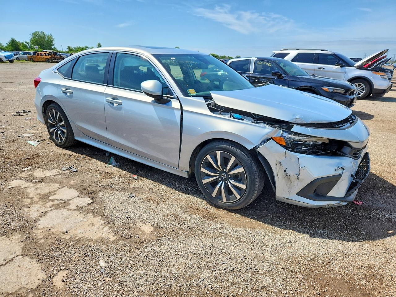 2022 HONDA CIVIC EX — снимка 4