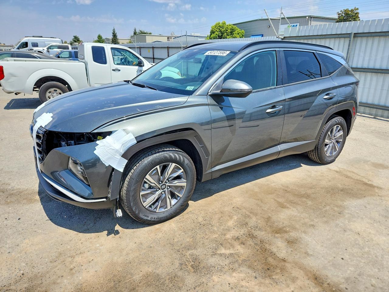 2022 HYUNDAI TUCSON BLUE