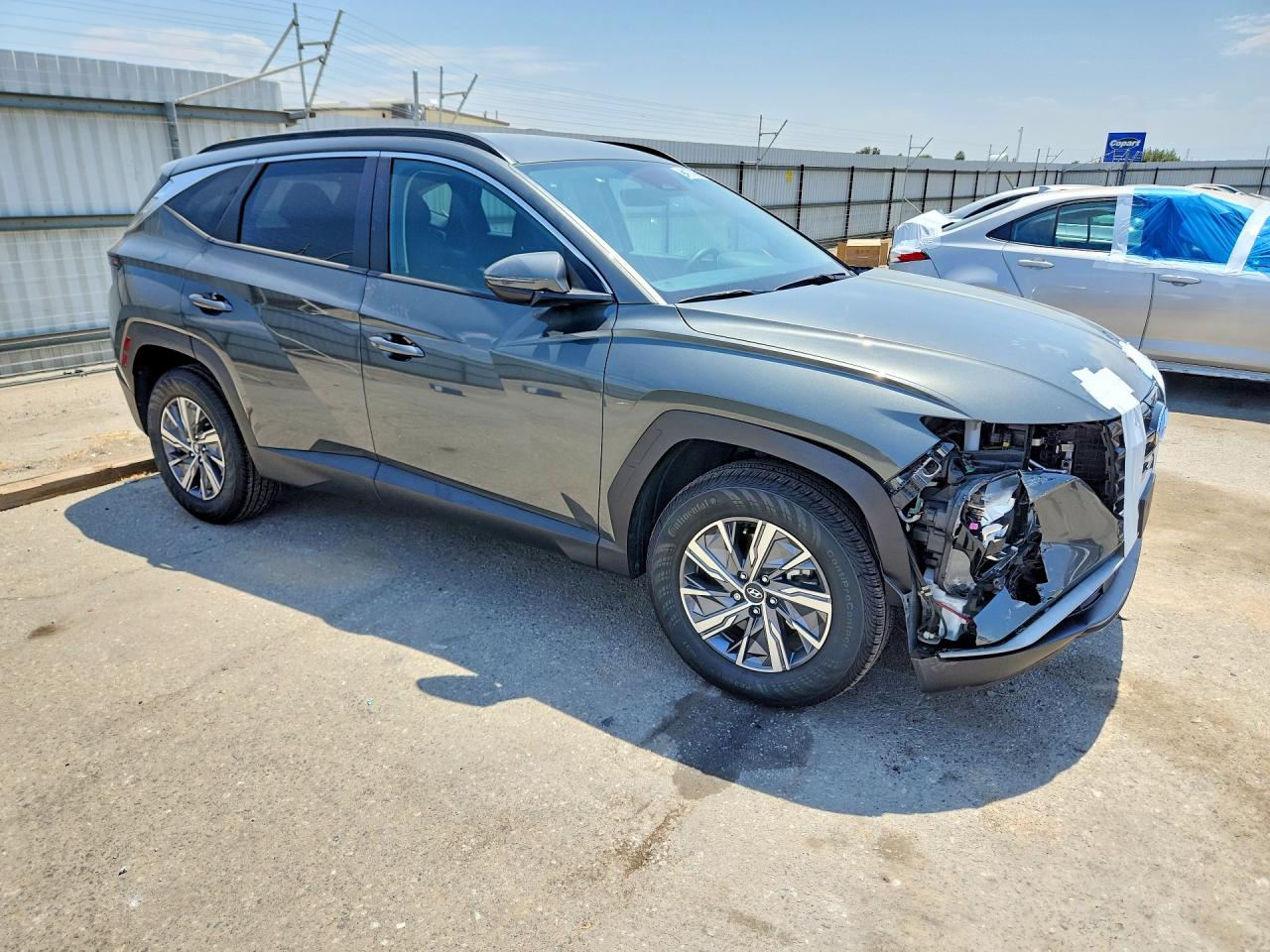 2022 HYUNDAI TUCSON BLUE — снимка 4