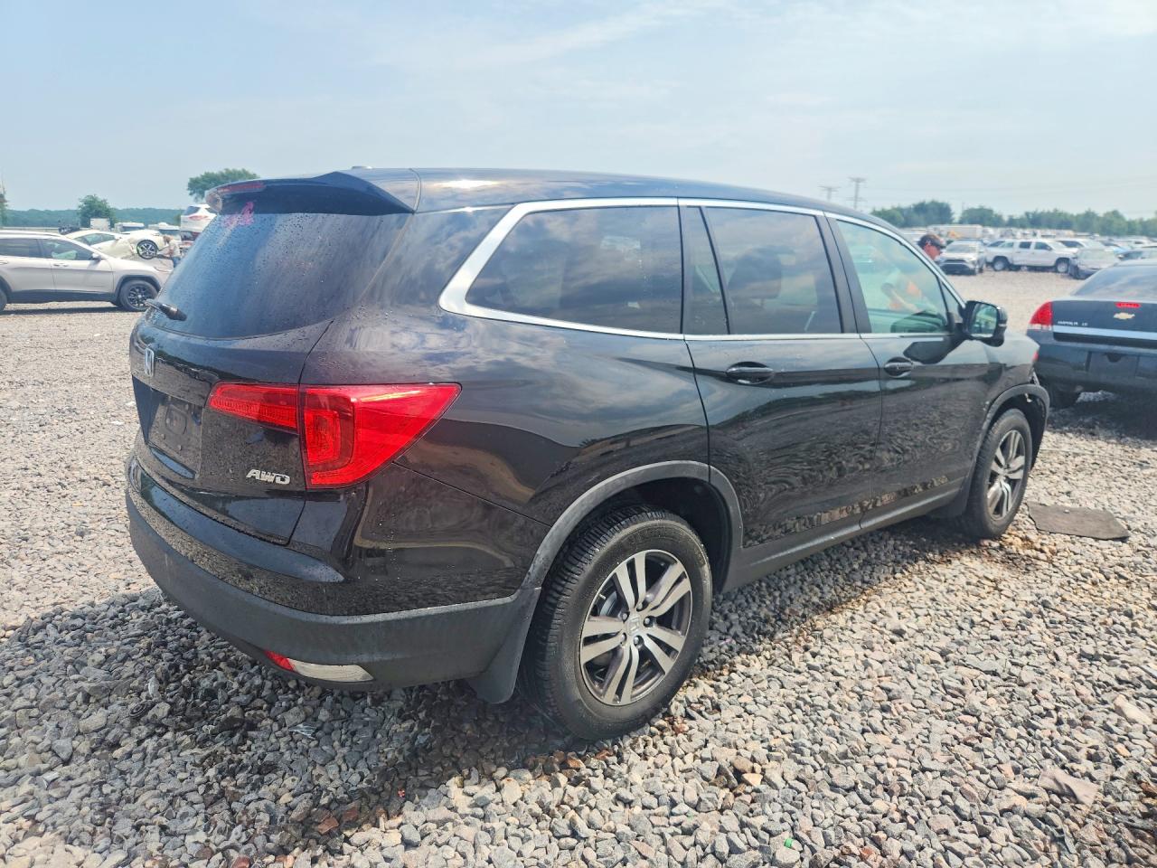 2017 HONDA PILOT EXL — снимка 3