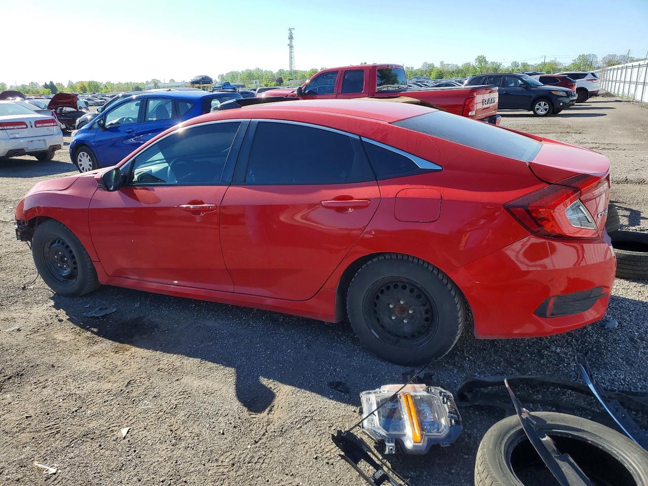 2017 HONDA CIVIC EX — снимка 2