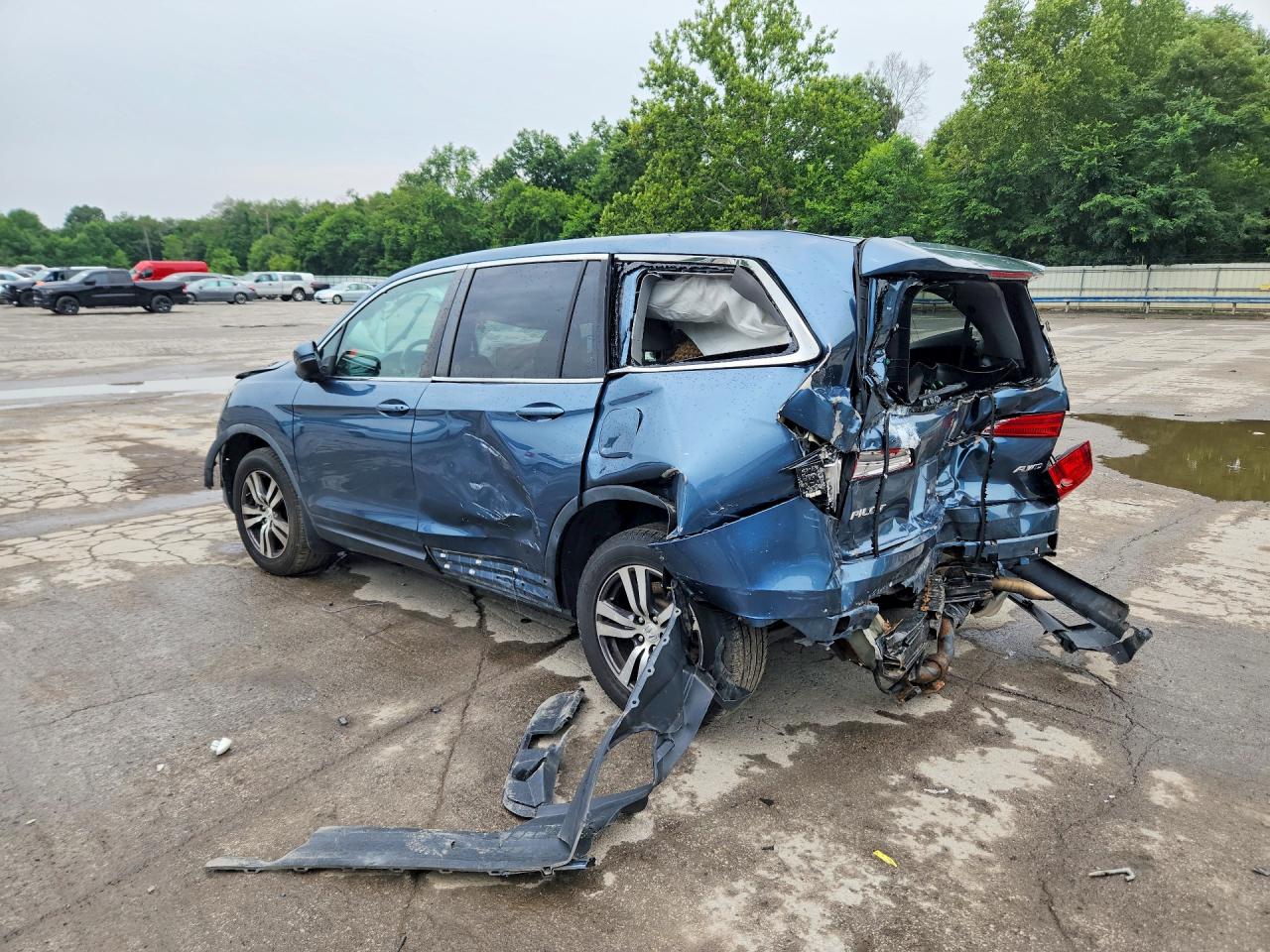 2017 HONDA PILOT EXL — снимка 2