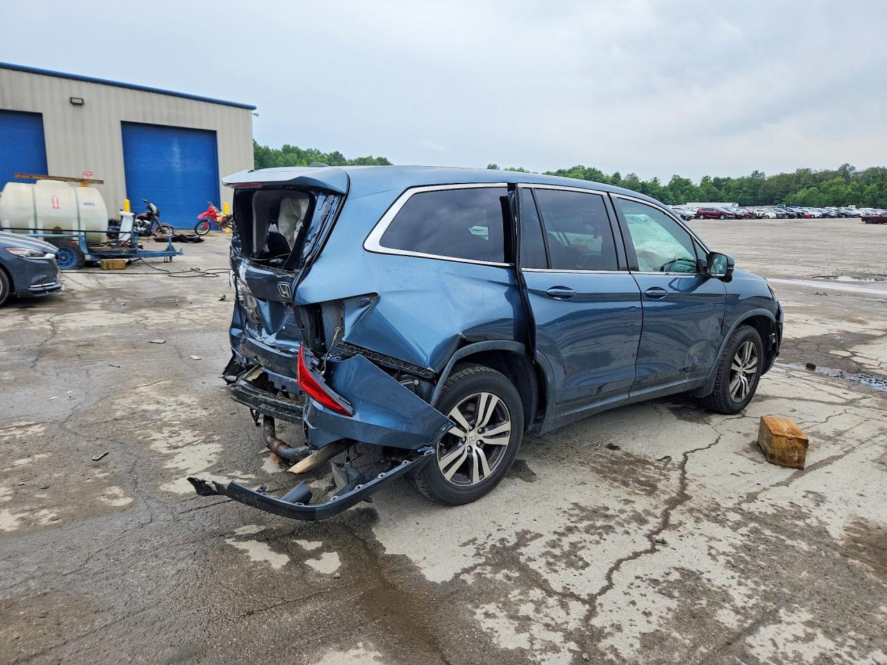 2017 HONDA PILOT EXL — снимка 3