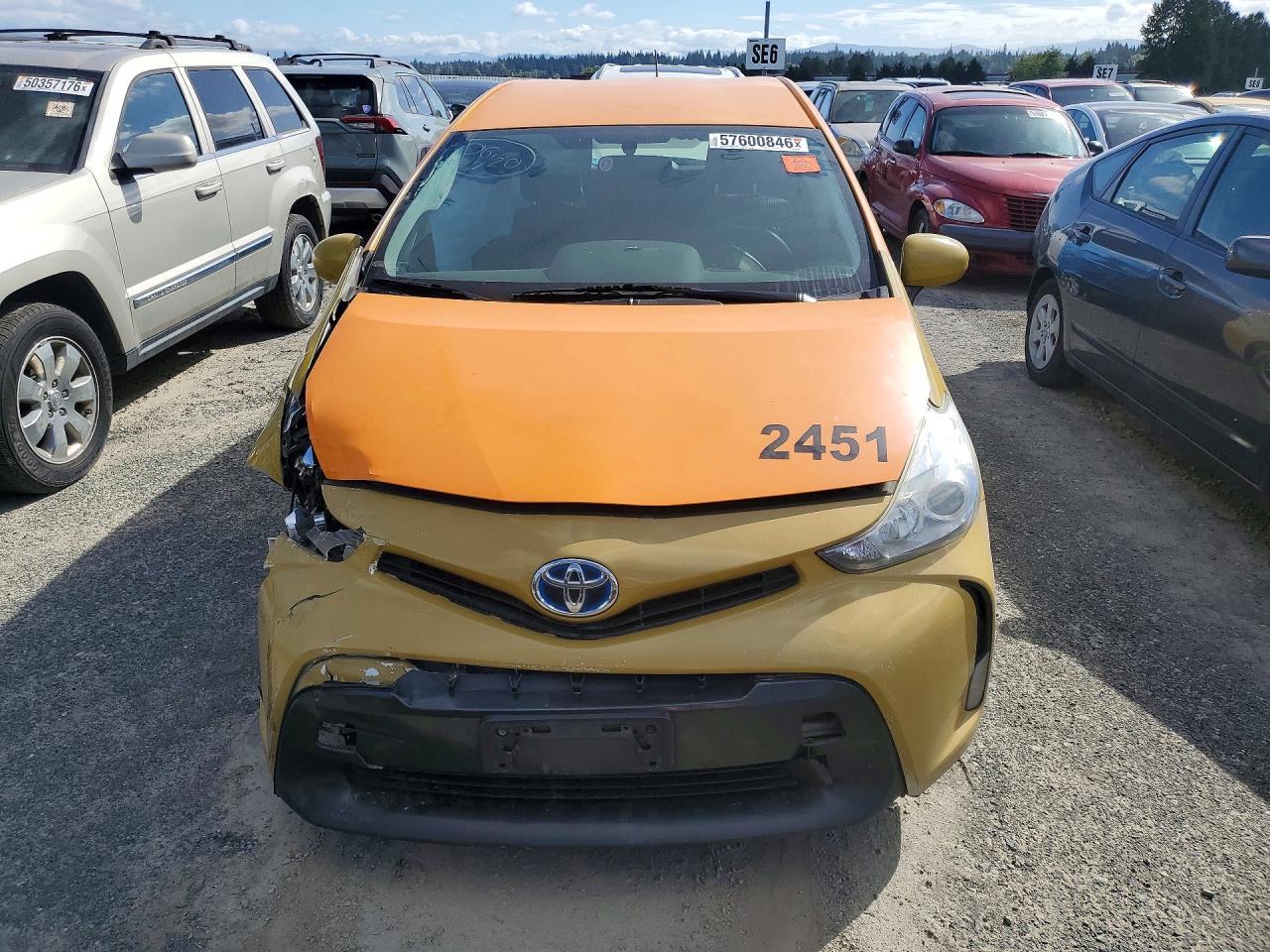 2017 TOYOTA PRIUS V THREE — снимка 5