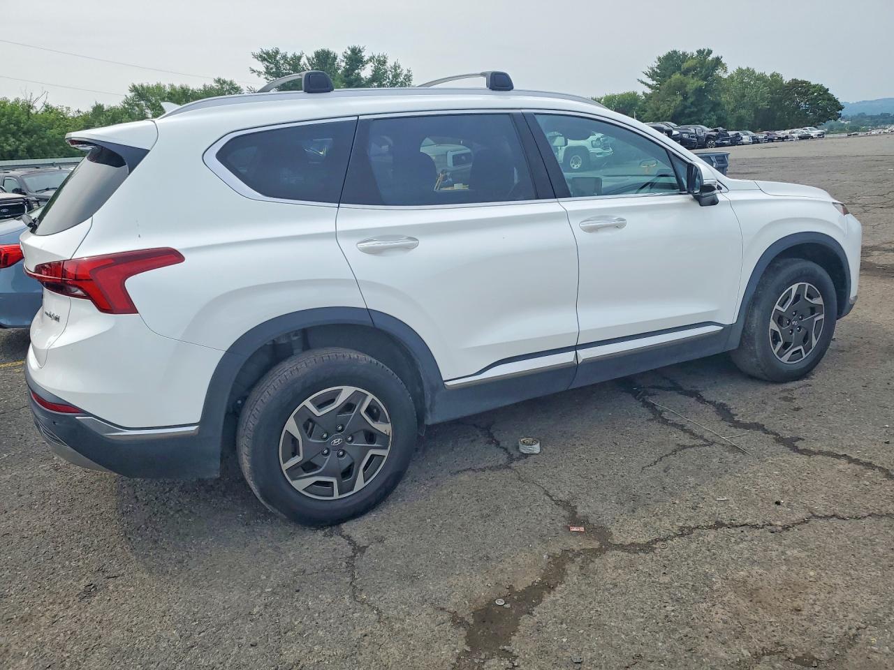 2022 HYUNDAI SANTA FE BLUE — снимка 3