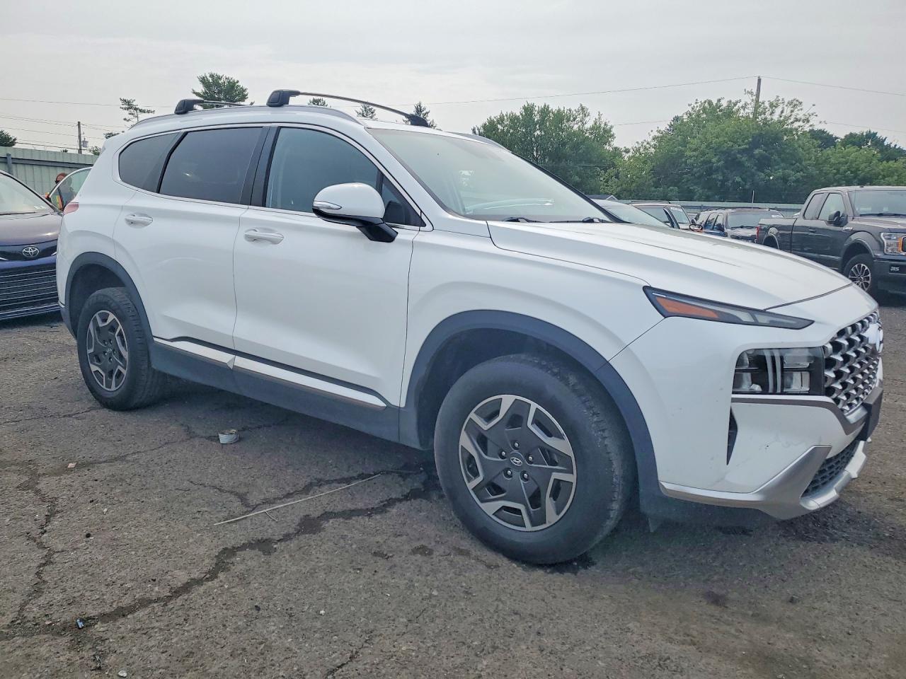2022 HYUNDAI SANTA FE BLUE — снимка 4
