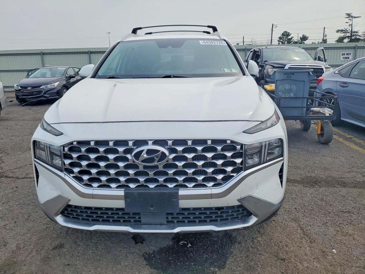 2022 HYUNDAI SANTA FE BLUE — снимка 5