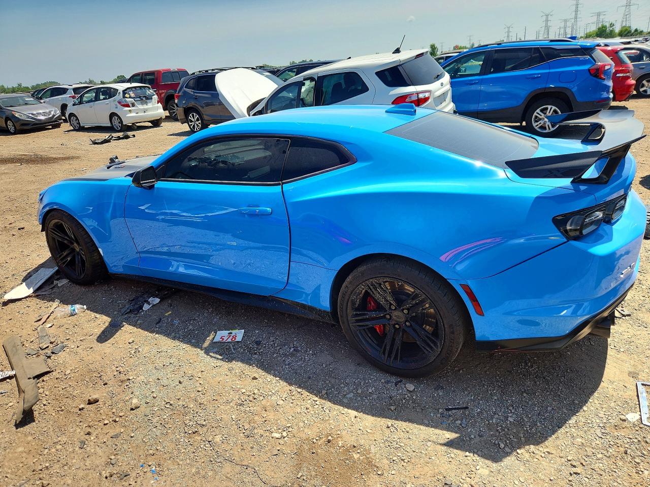 2022 CHEVROLET CAMARO ZL1 — снимка 2