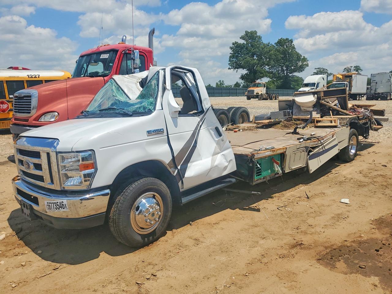 2017 FORD ECONOLINE E450 SUPER DUTY CUTAWAY VAN
