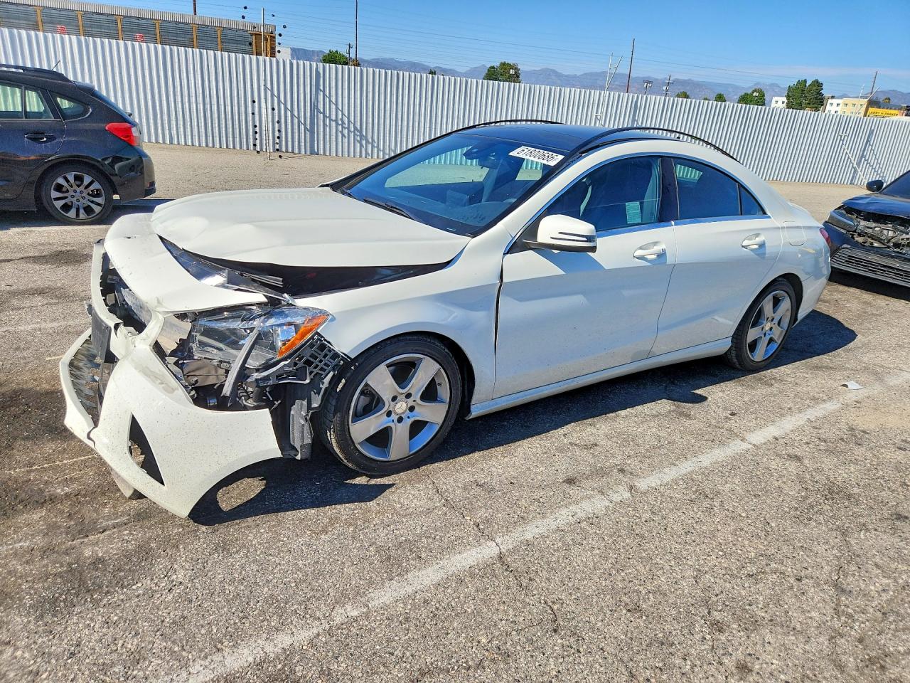 2015 MERCEDES-BENZ CLA 250