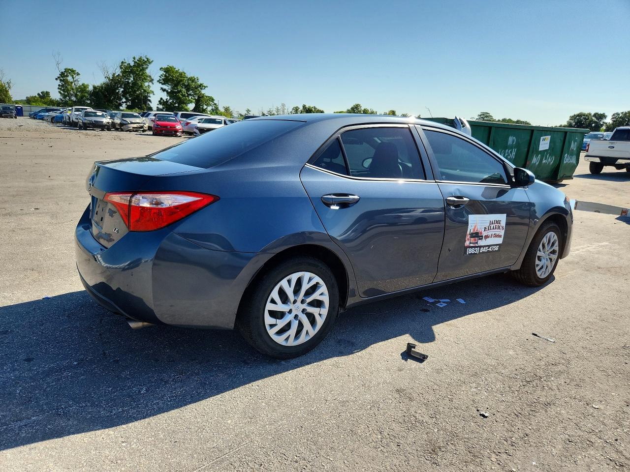 2018 TOYOTA COROLLA LE — снимка 3
