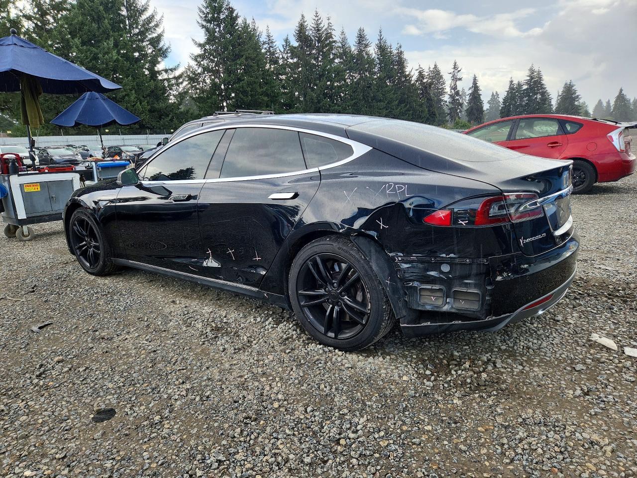 2014 TESLA MODEL S — снимка 2