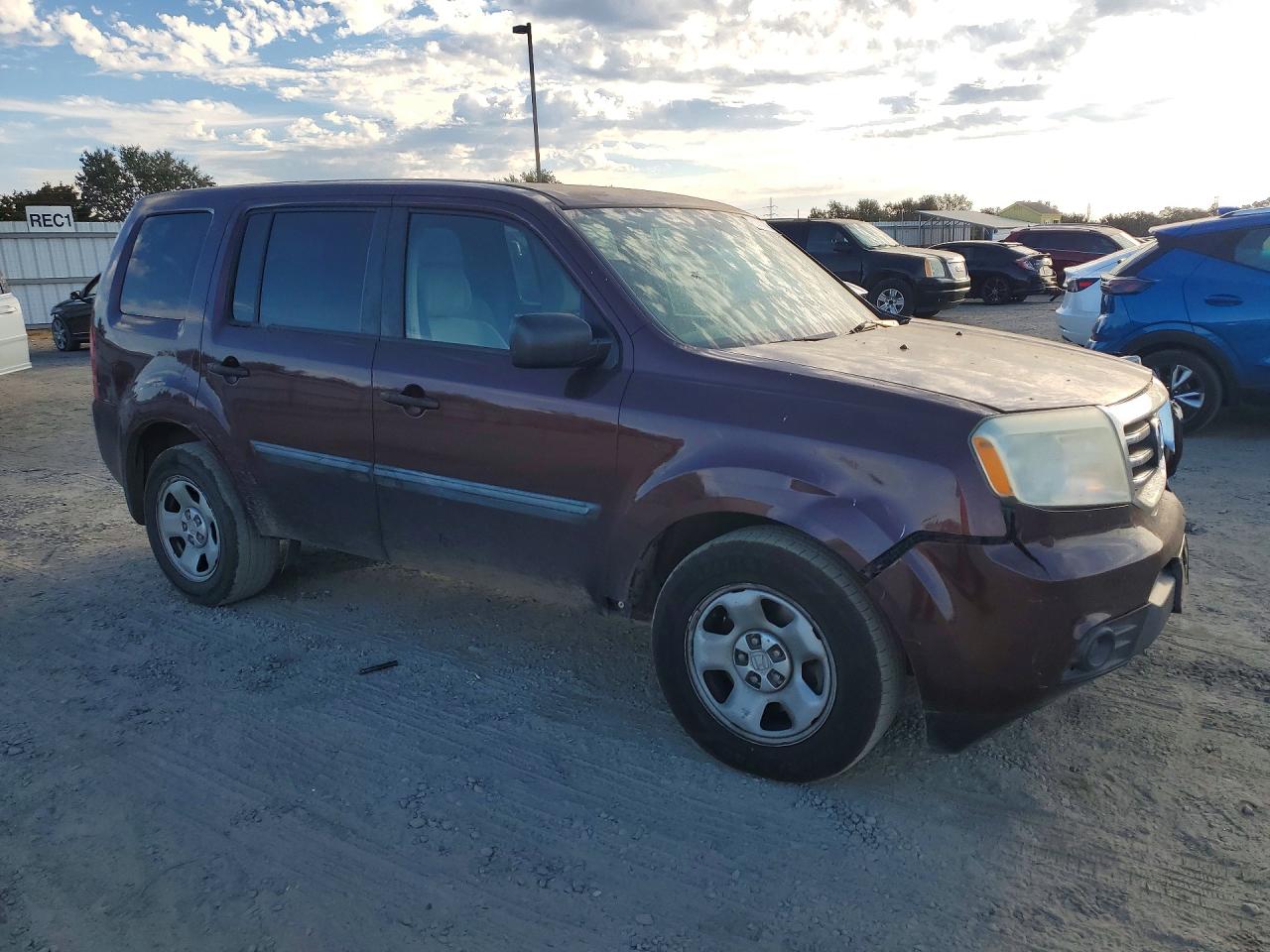 2015 HONDA PILOT LX — снимка 4
