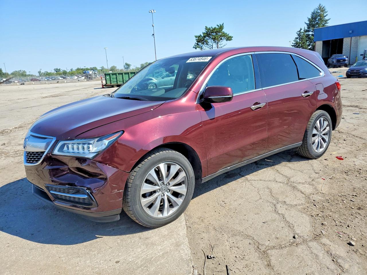 2014 ACURA MDX TECHNOLOGY