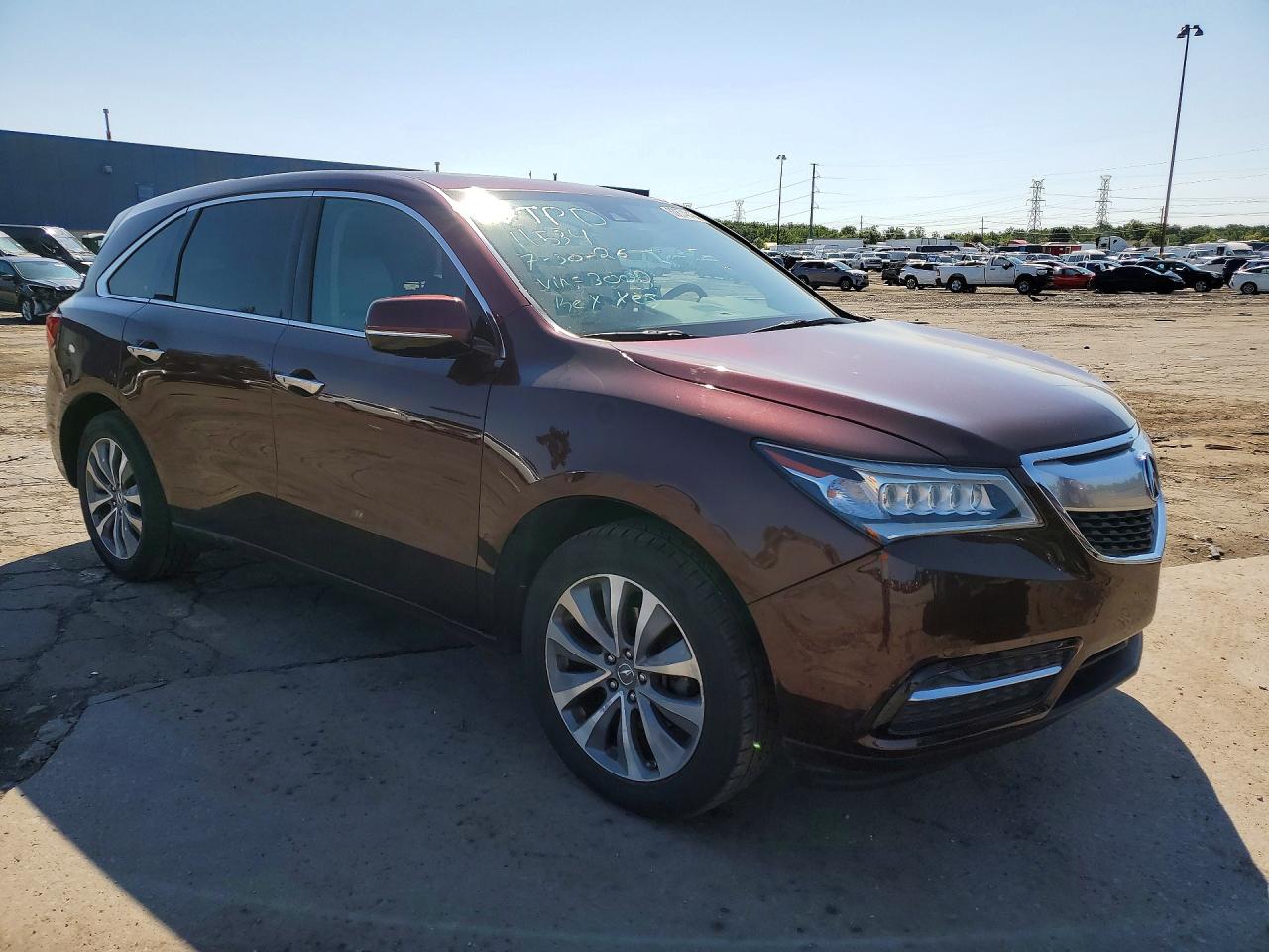 2014 ACURA MDX TECHNOLOGY — снимка 4