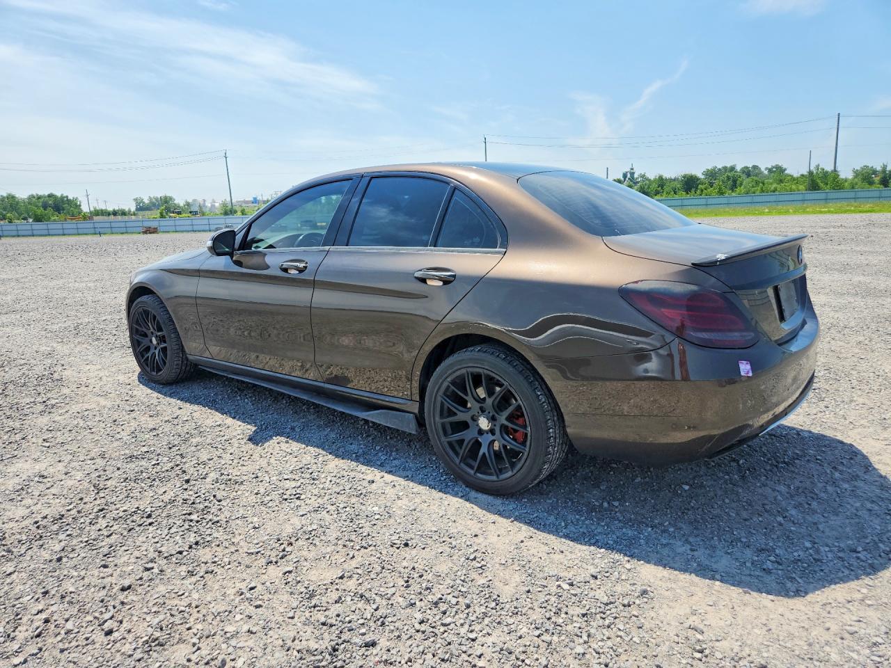 2015 MERCEDES-BENZ C 300 4MATIC — снимка 2