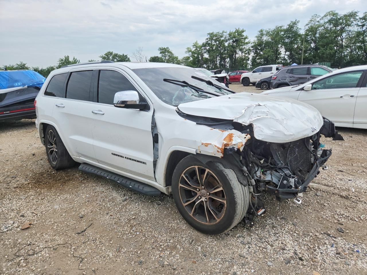 2017 JEEP GRAND CHEROKEE OVERLAND — снимка 4