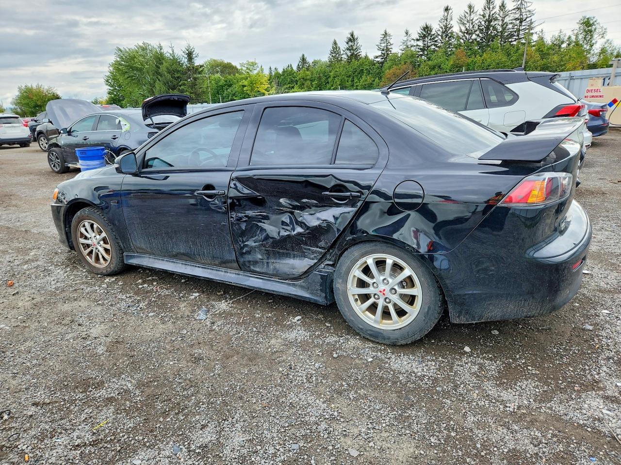 2017 MITSUBISHI LANCER ES — снимка 2