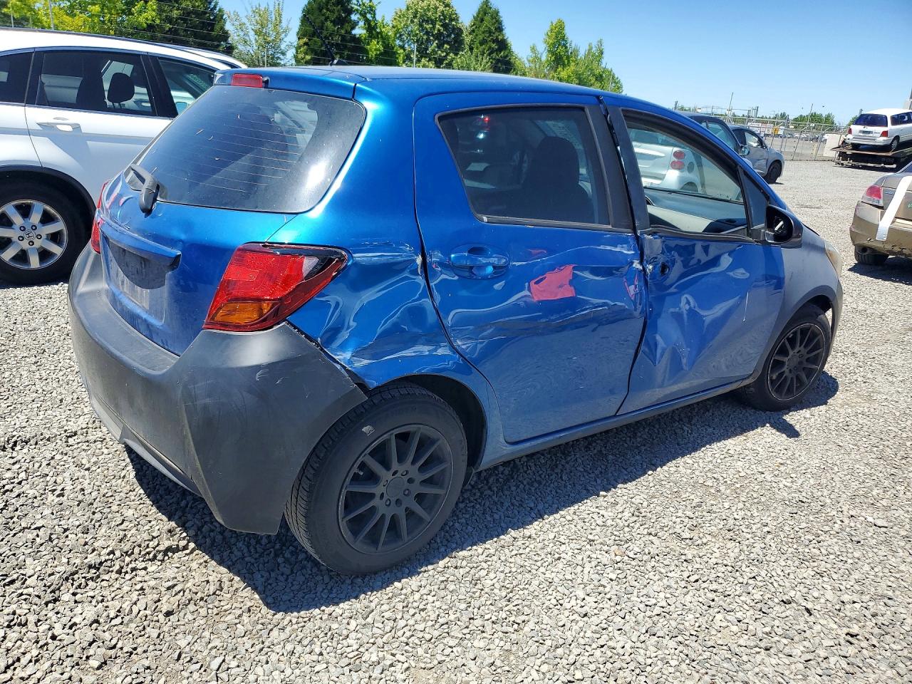 2015 TOYOTA YARIS 5-DOOR L — снимка 3