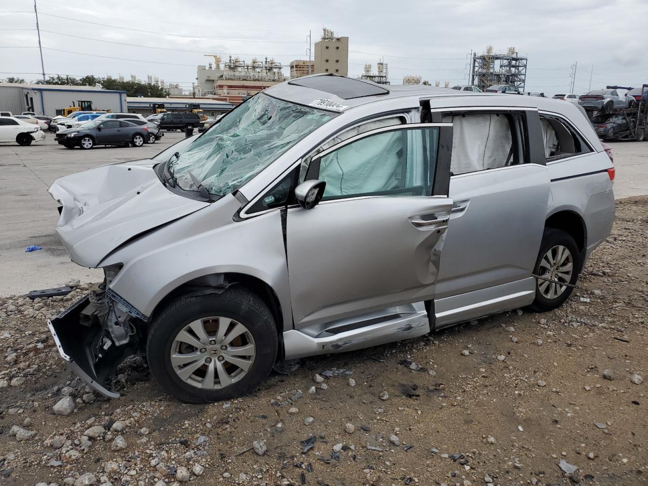 2015 HONDA ODYSSEY EXL